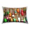 Rustic Fishing Bobbers Design by Lil' Rue Outdoor Printed Pillow